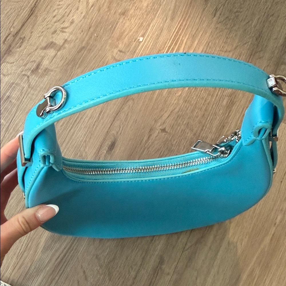 Stylish Blue Women's Bag - Picture 3 of 5